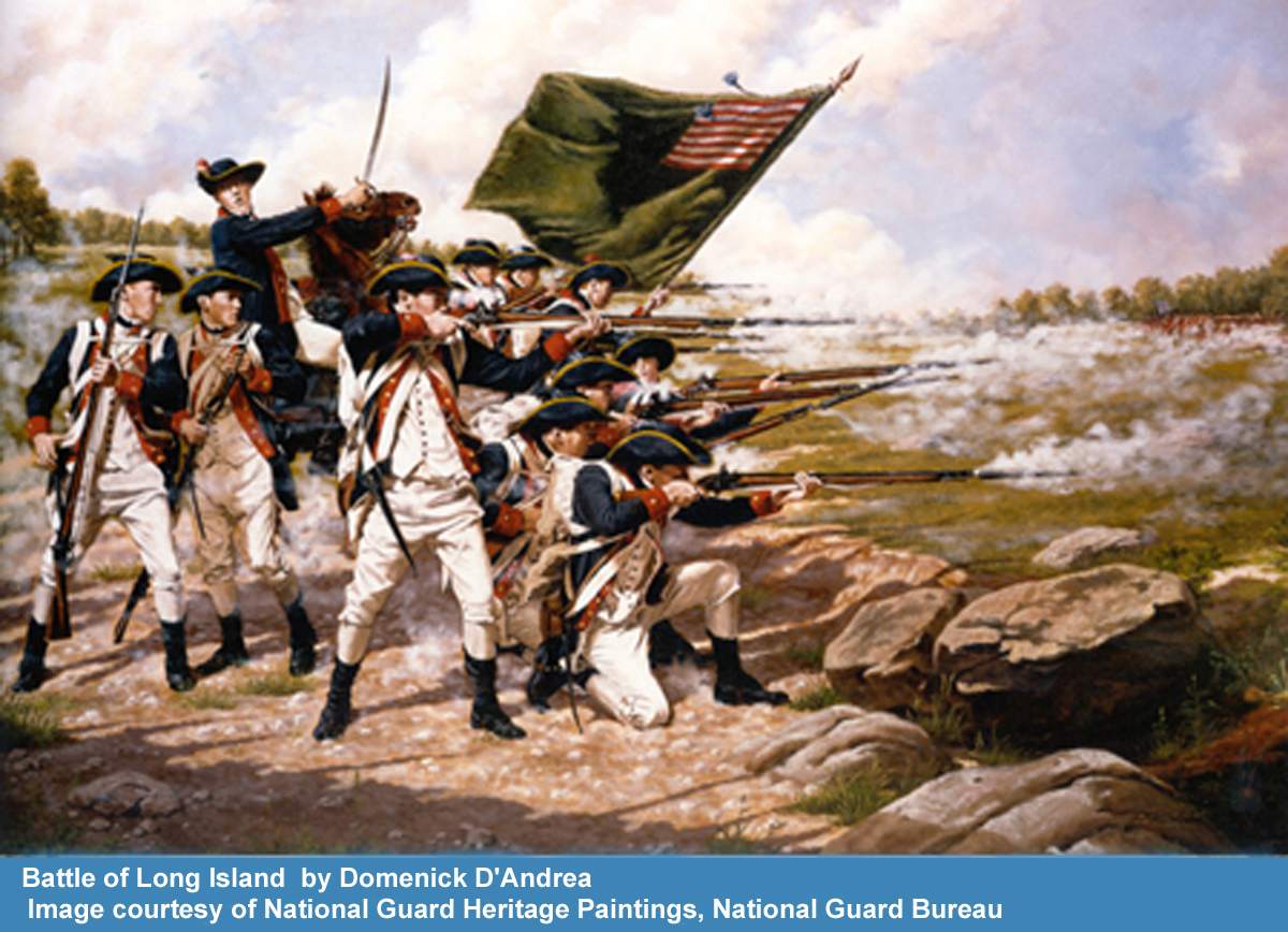 Delaware Regiment in action